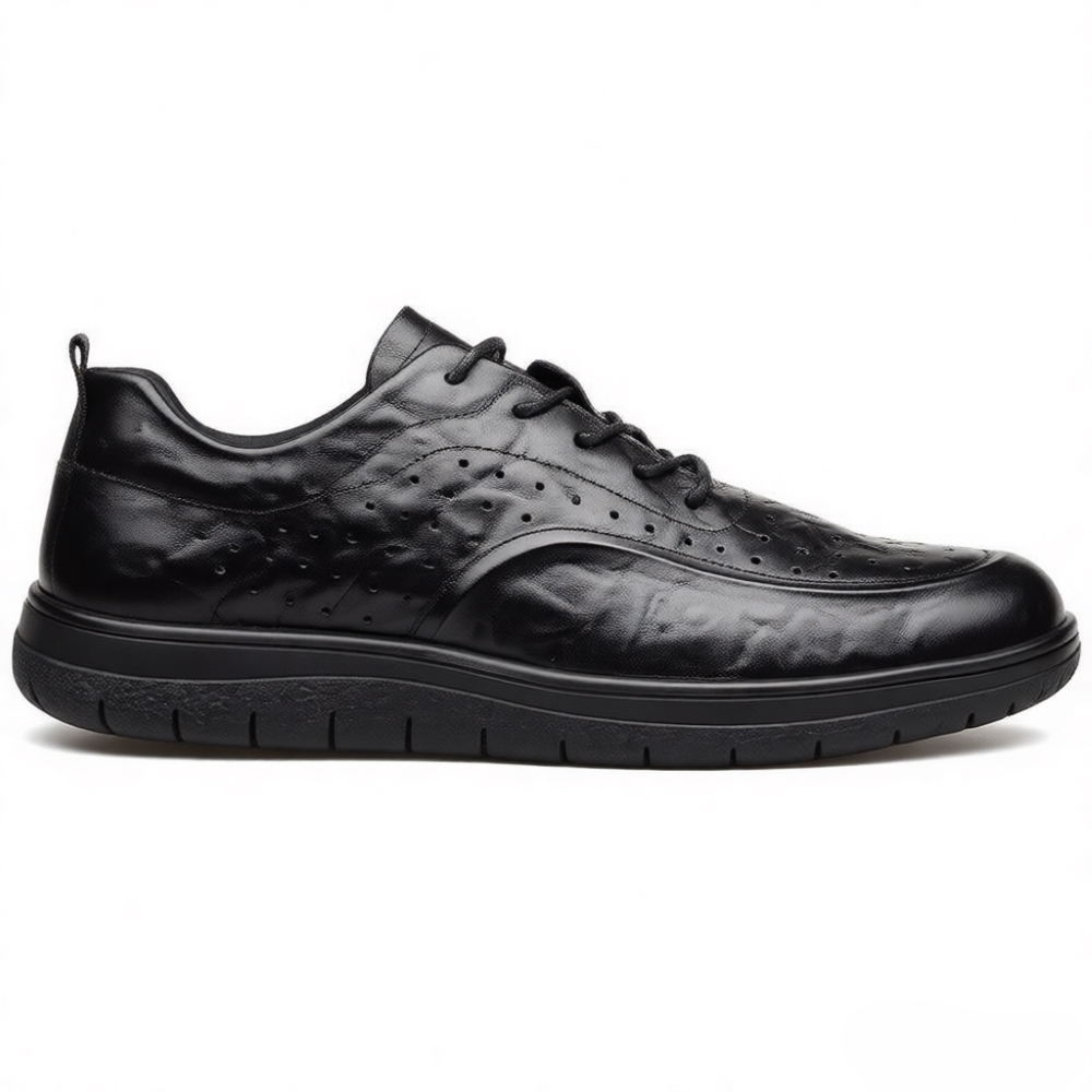 Leather Work Outfit - Scarpe casual in vera pelle Elegante
