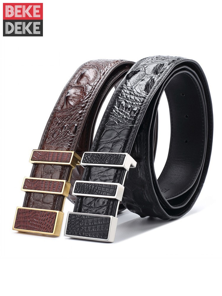 Leather Works Belt - Cintura da uomo in vera pelle