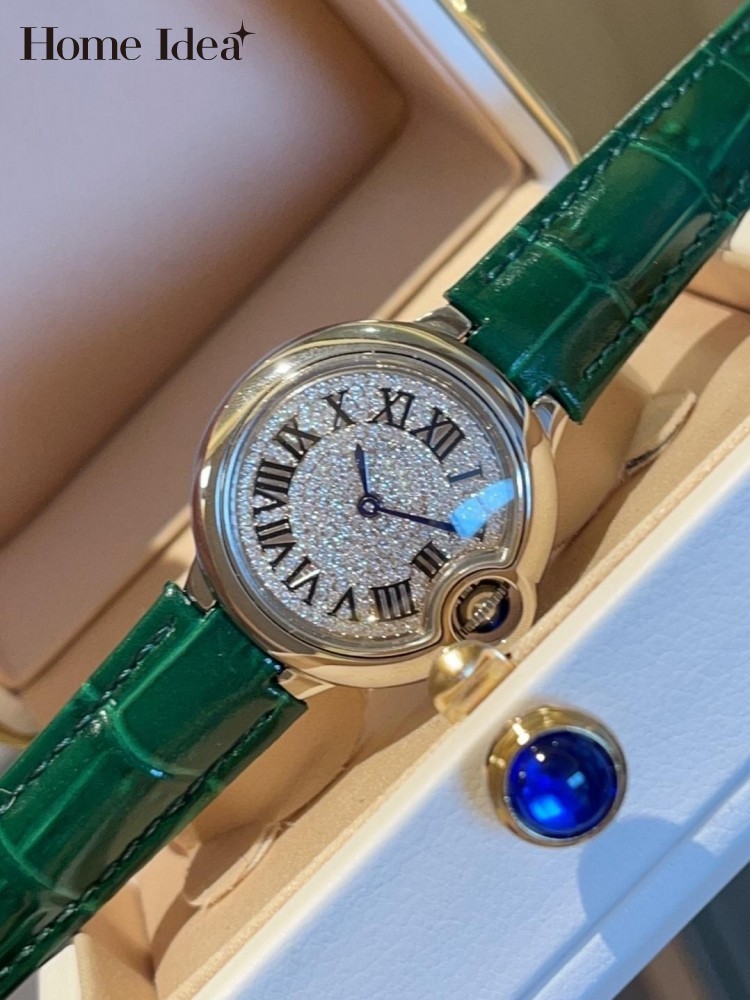 Leatherwork Designs - Orologio da Polso Elegante da Donna