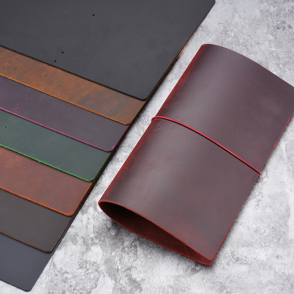 Leather Work Notebook - Copertina per notebook fai-da-te in pelle