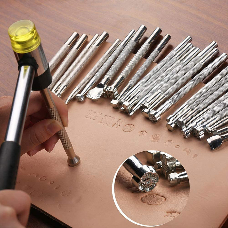 Set di 20 Utensili per Incisio - Leatherwork Embossing recensione e prezzo