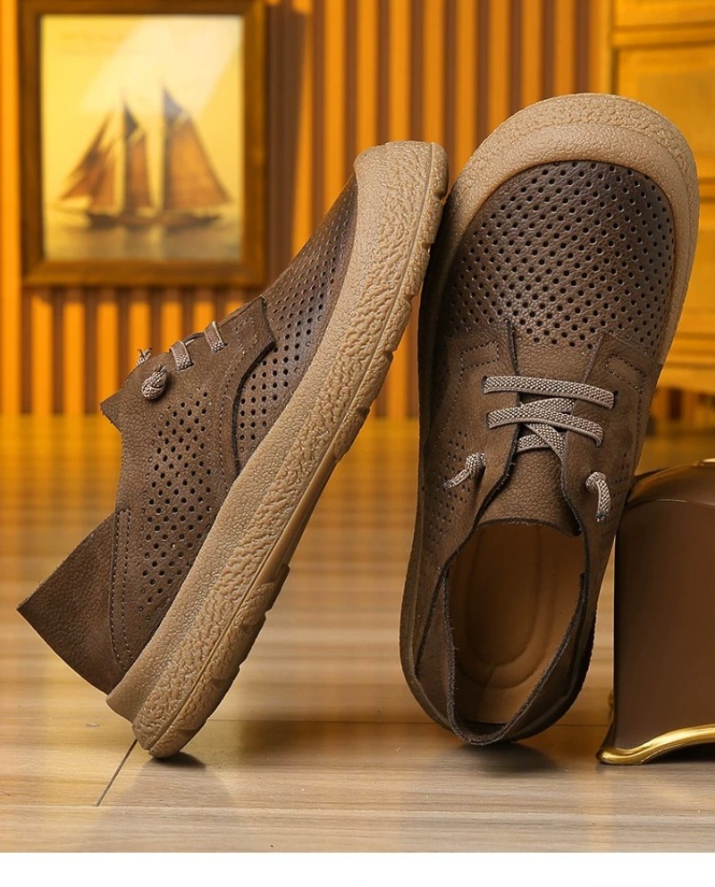 Scarpe da Uomo in Vera Pelle d - Leather Work Outfit recensione e prezzo