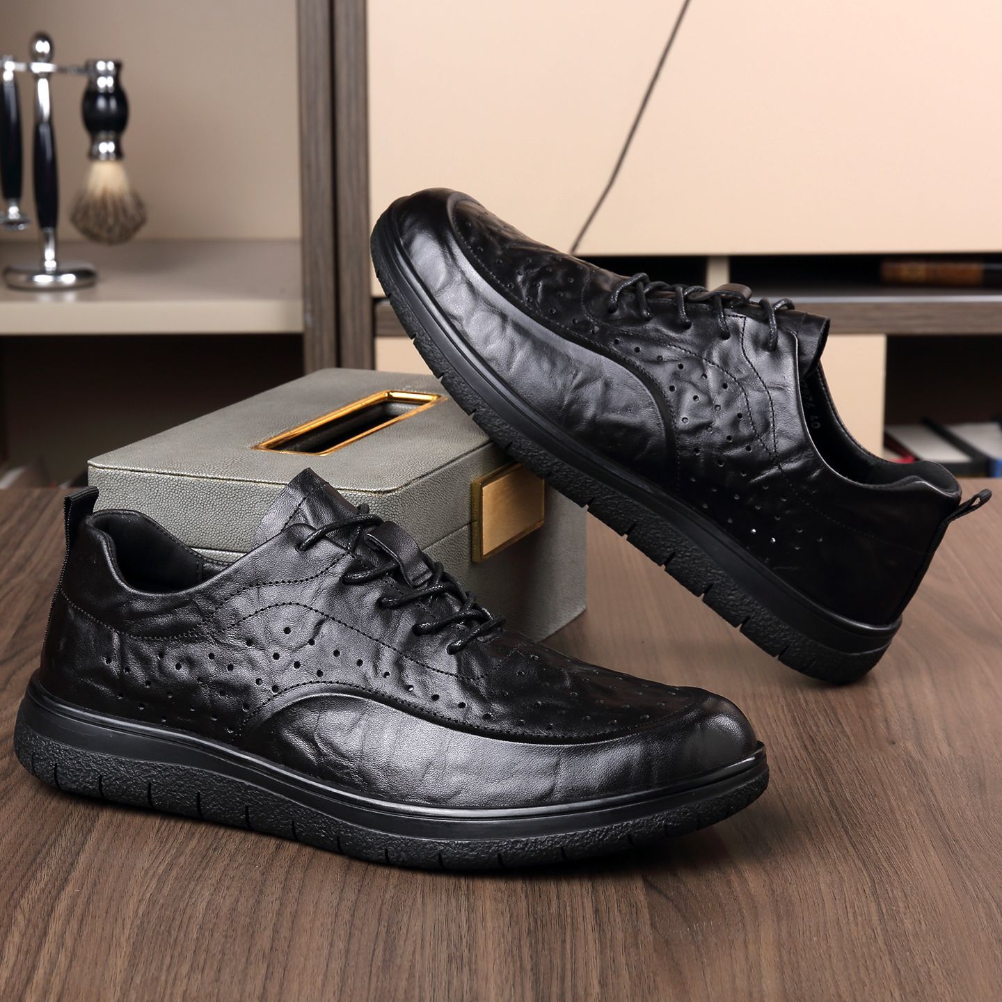Scarpe casual in vera pelle El - Leather Work Outfit recensione e prezzo