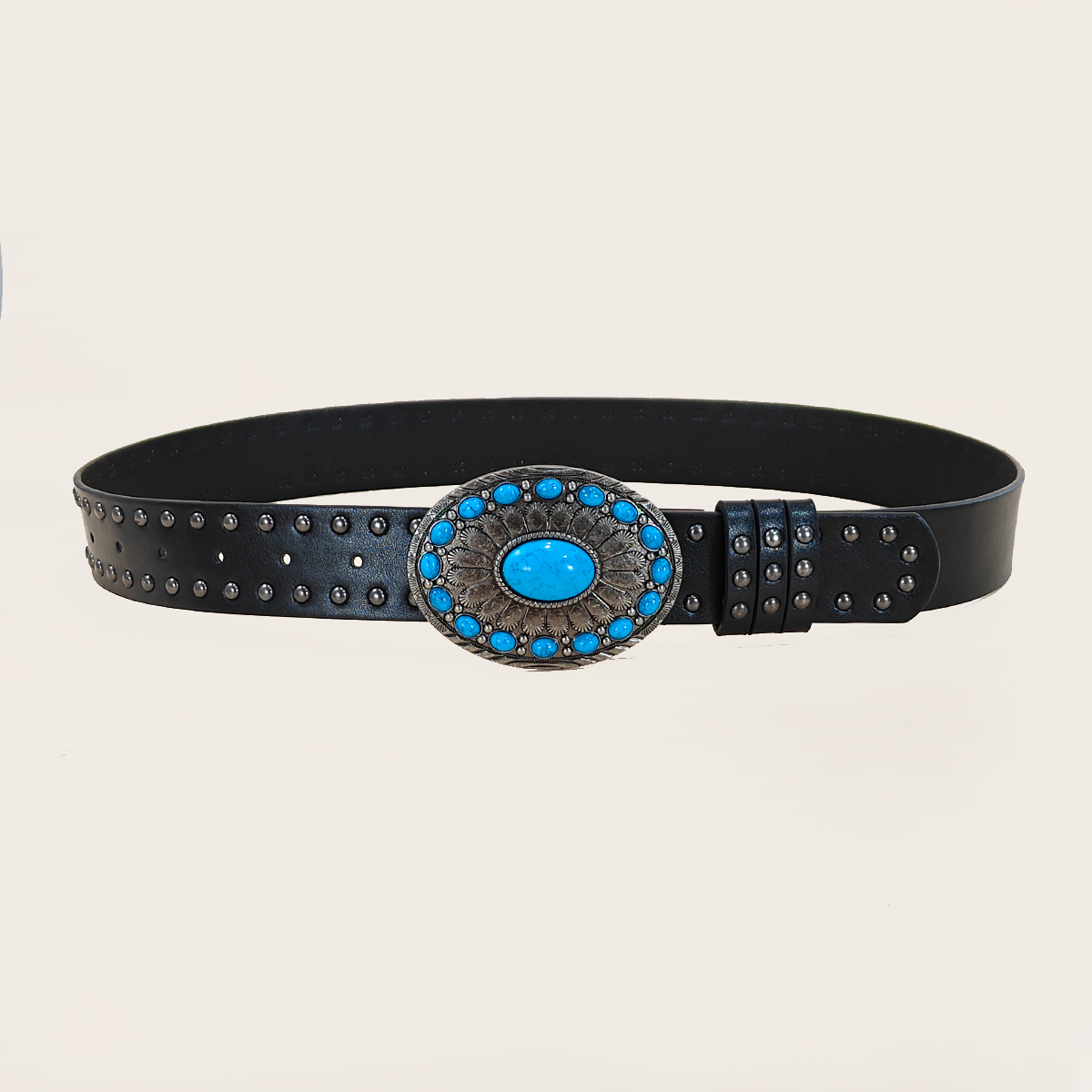 Cintura casual punk con rivett - Leather Works Belt recensione e prezzo