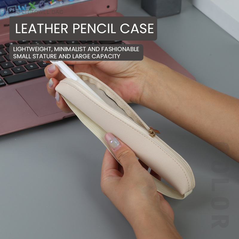 Portapenne in pelle Pu portape - Leather Work Notebook recensione e prezzo