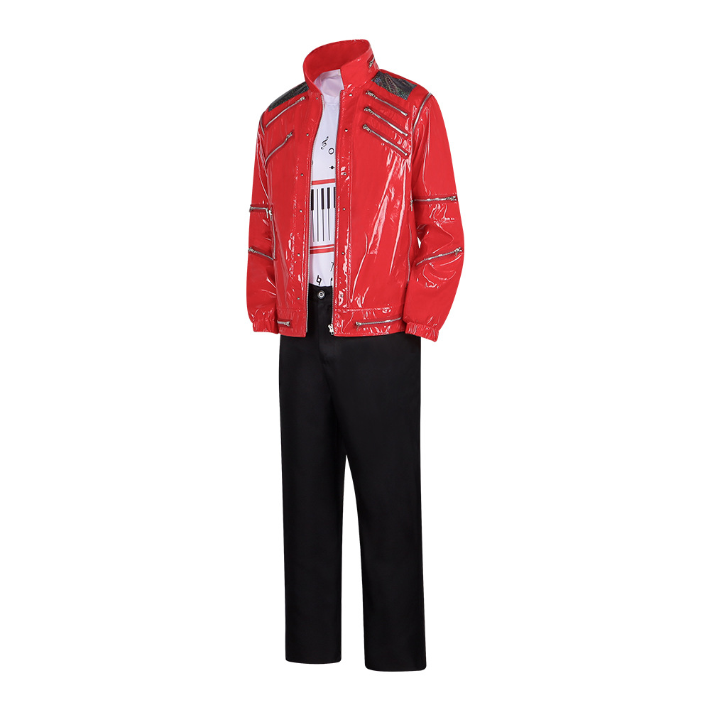 Giacca in Pelle Rossa da Uomo, - Leather Work Jacket recensione e prezzo