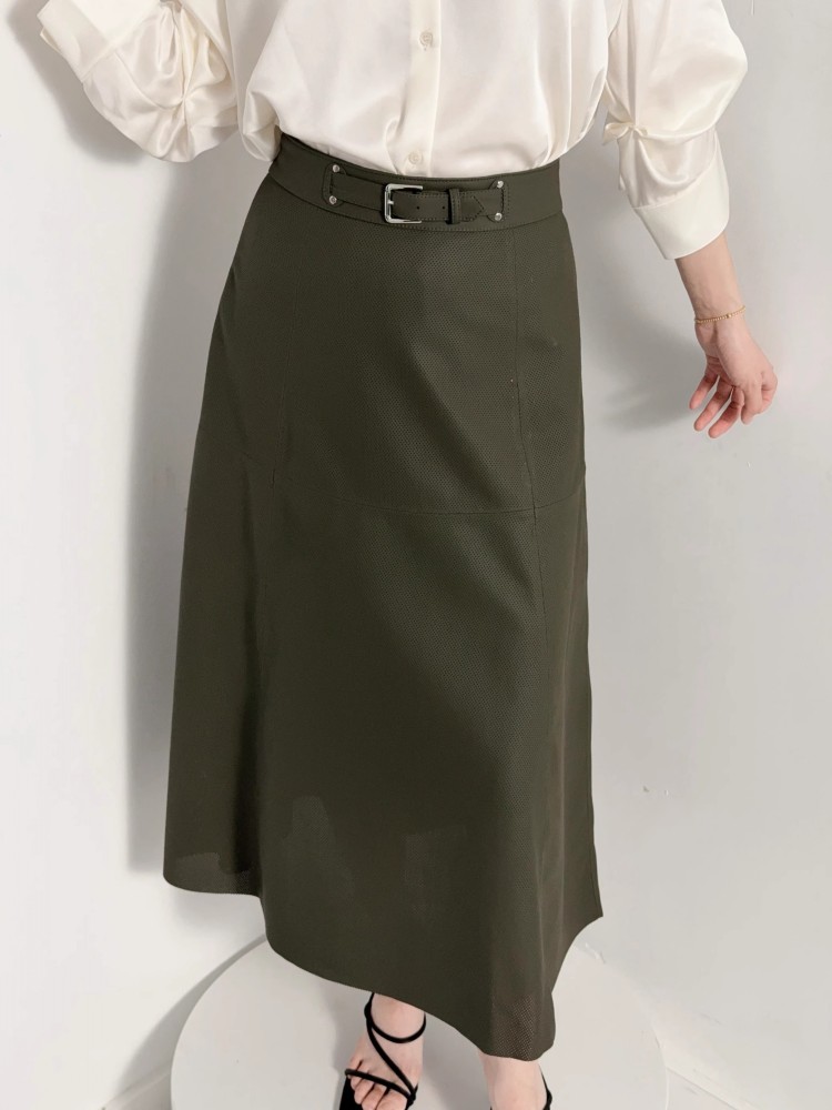 Gonne in vera pelle a vita alt - Leather Work Outfit recensione e prezzo