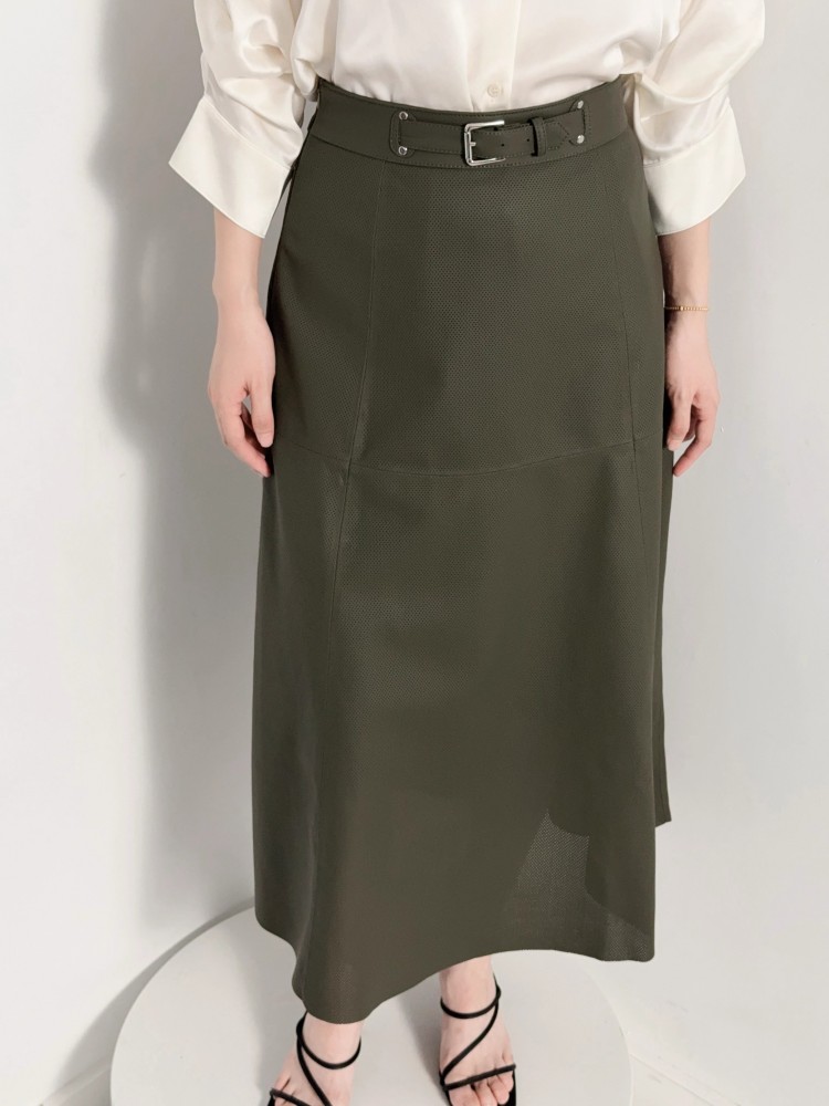Gonne in vera pelle a vita alt - Leather Work Outfit recensione e prezzo