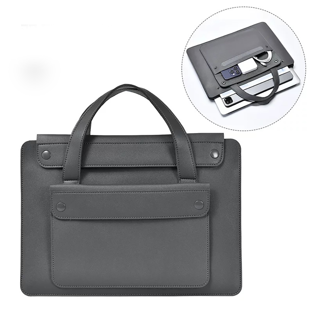 Borsa per laptop Custodia in p - Leather Work Laptop Bag recensione e prezzo