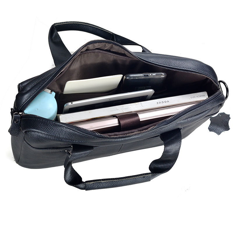 Borsa da uomo grande in vera p - Leather Work Laptop Bag recensione e prezzo