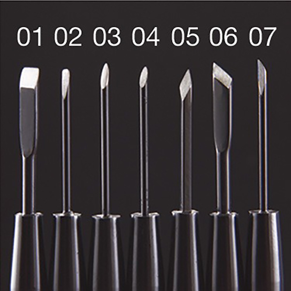 EIGER TOOL Set di 7 Coltelli d - Leathercraft Japan recensione e prezzo