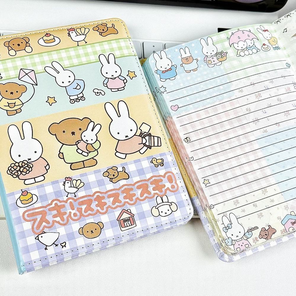 Quaderno con collage di Miffy  - Leather Work Notebook recensione e prezzo