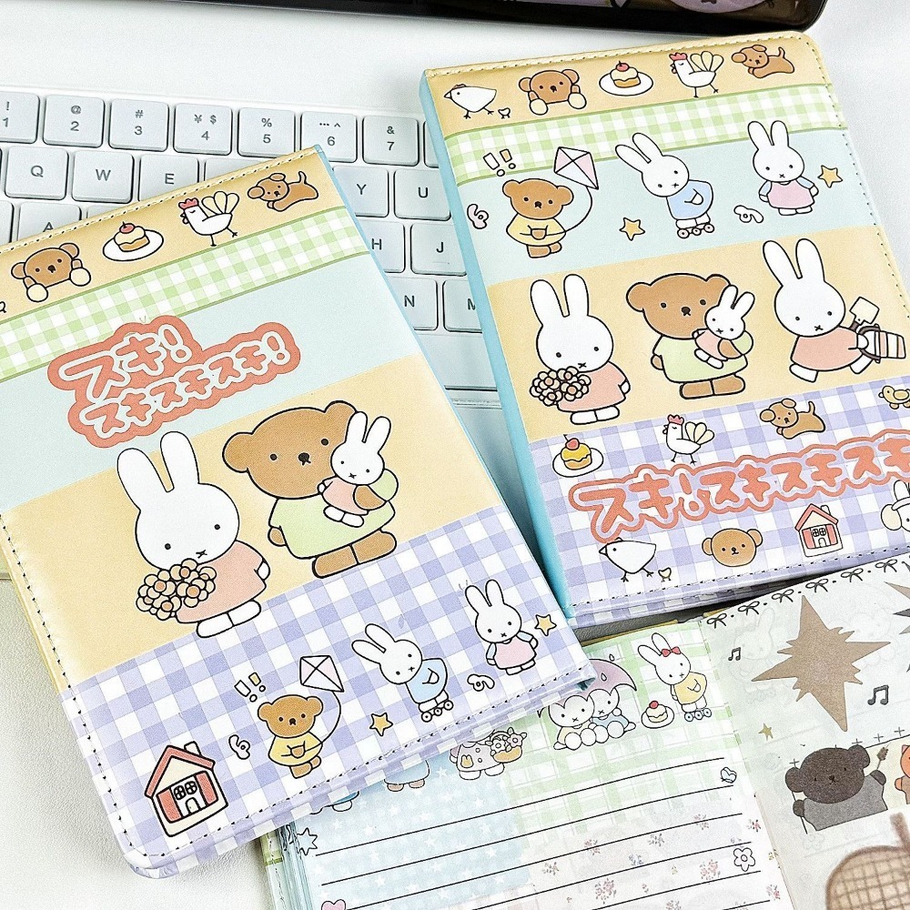 Quaderno con collage di Miffy  - Leather Work Notebook recensione e prezzo