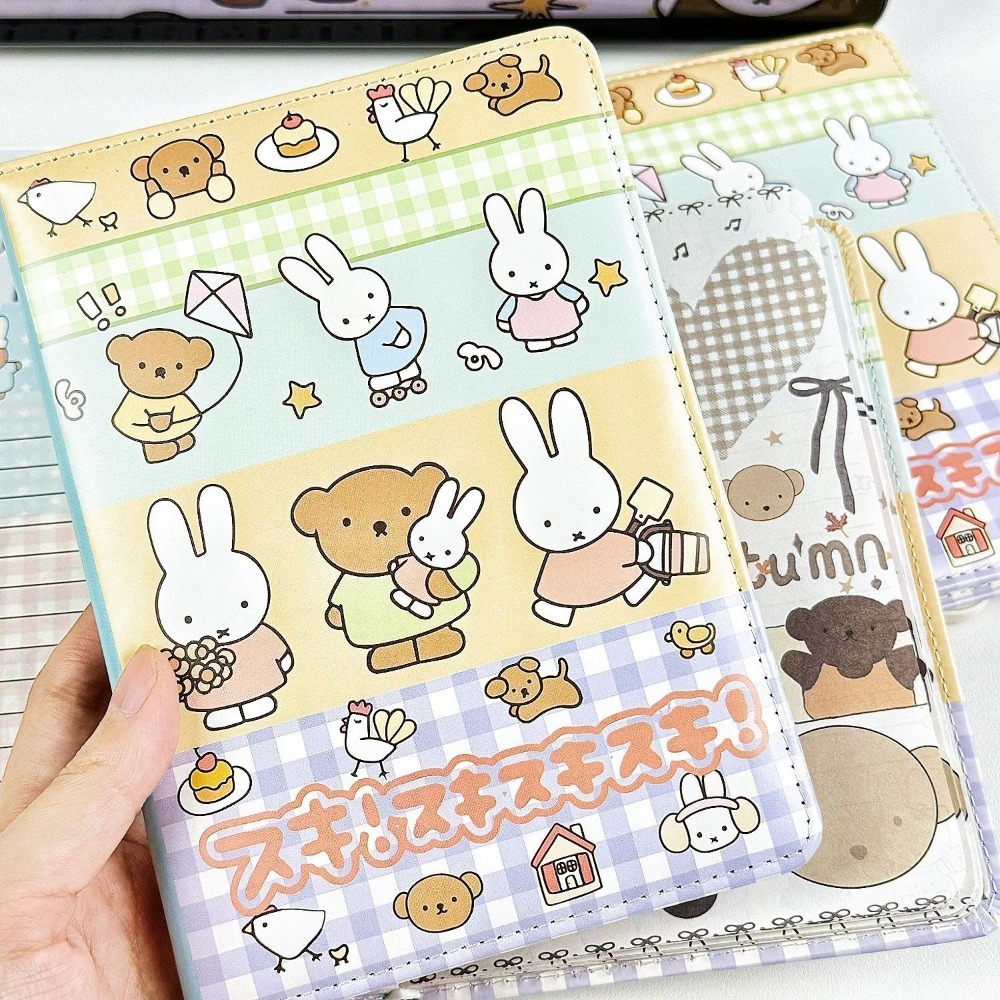 Quaderno con collage di Miffy  - Leather Work Notebook recensione e prezzo