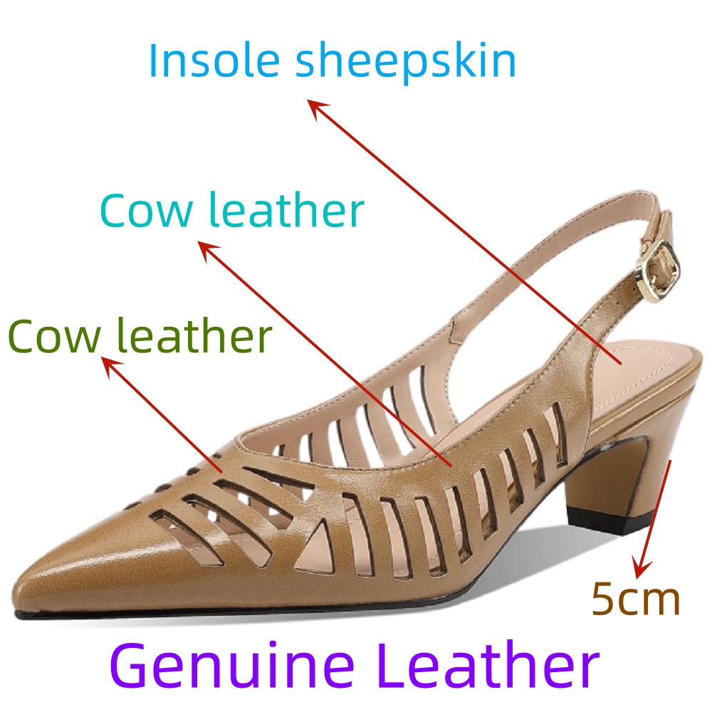 【JOCHEBED HU】Sandali da donna  - Leatherwork Designs recensione e prezzo