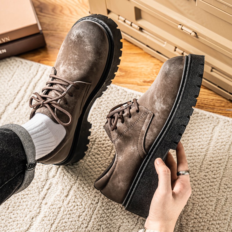 Scarpe casual eleganti da uomo - Leather Work Outfit recensione e prezzo