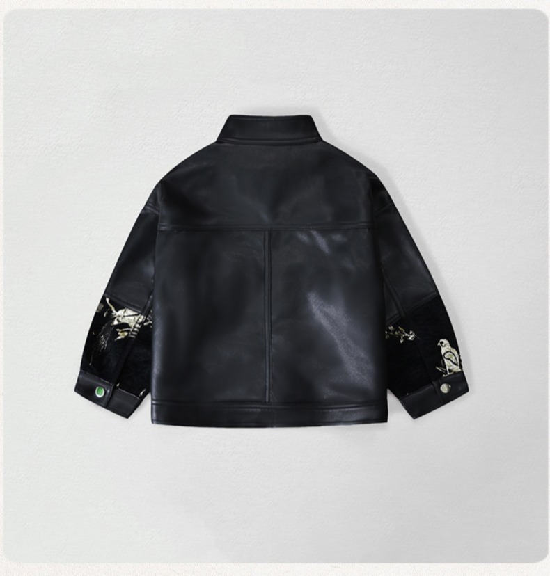 Gentleman Kids Ricamo Giacca d - Leather Work Jacket recensione e prezzo