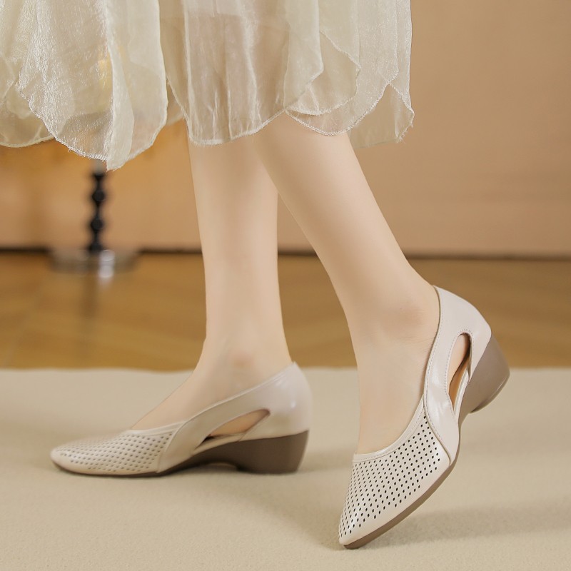 Scarpe con Zeppa da Donna Déco - Leather Work Outfit recensione e prezzo