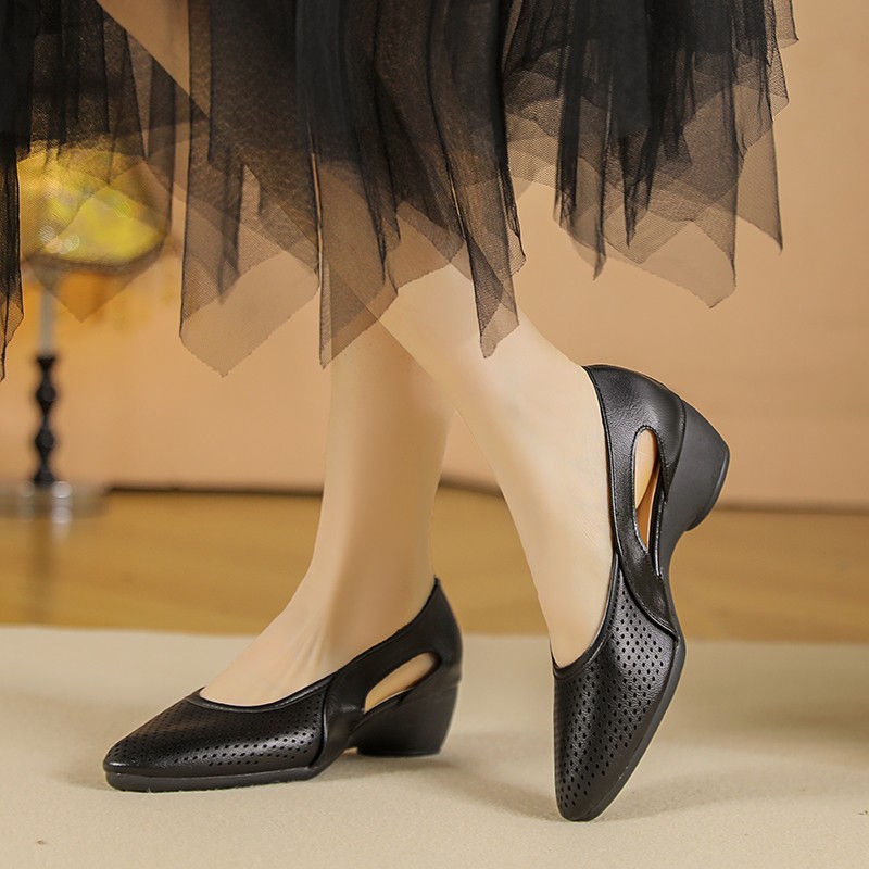 Scarpe con Zeppa da Donna Déco - Leather Work Outfit recensione e prezzo