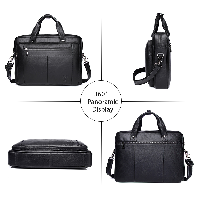 SCHLATUM Valigette da lavoro i - Leather Work Laptop Bag recensione e prezzo