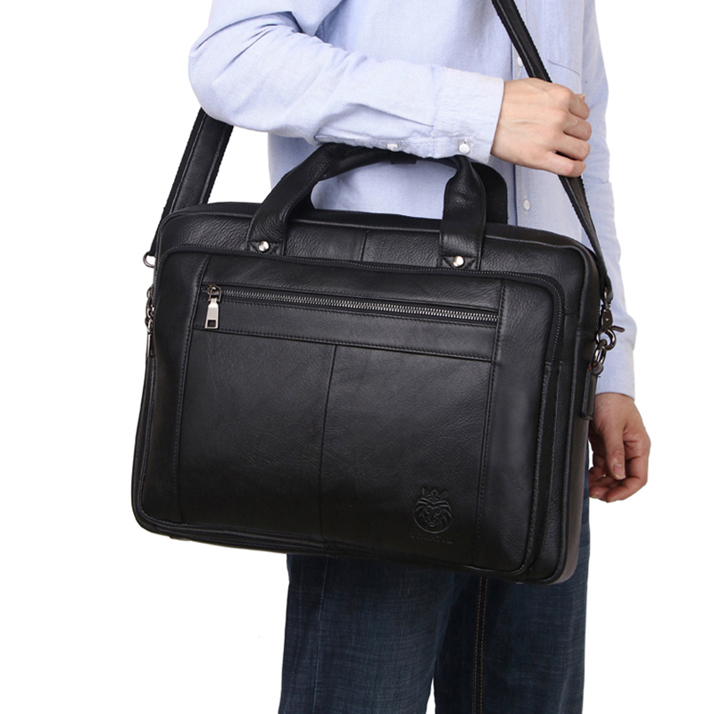 SCHLATUM Valigette da lavoro i - Leather Work Laptop Bag recensione e prezzo