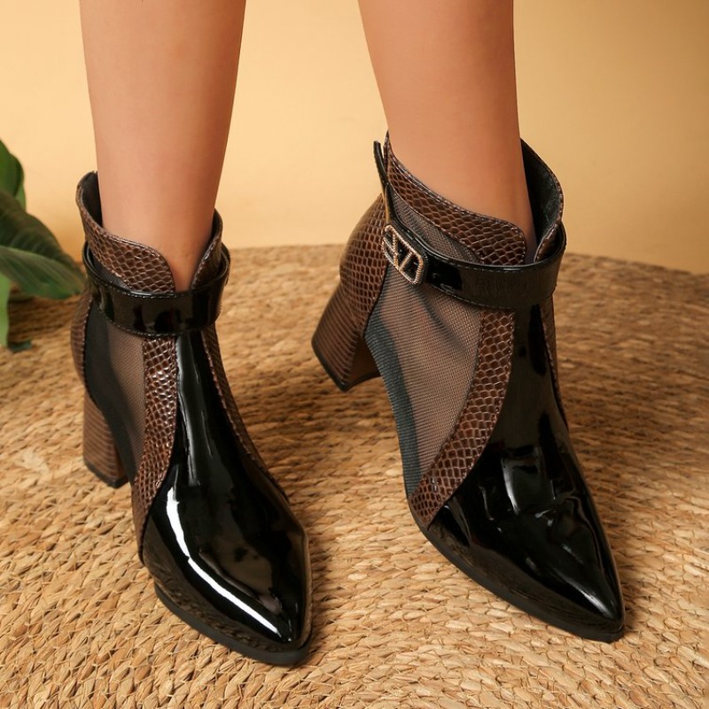 Stivali da donna in pelle traf - Leather Work Outfit recensione e prezzo