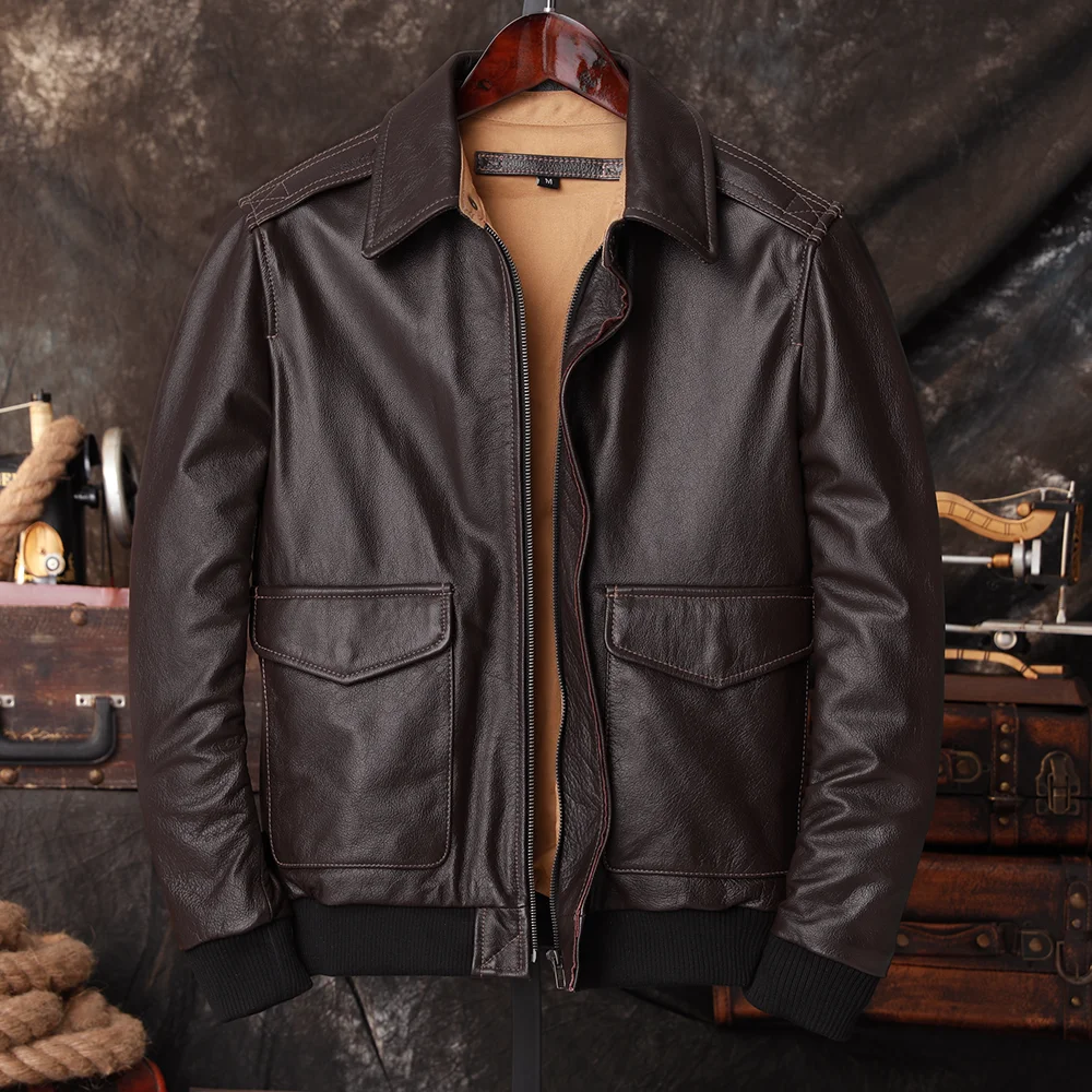 Giacca da Pilota A2 in Vera Pe - Leather Work Jacket recensione e prezzo