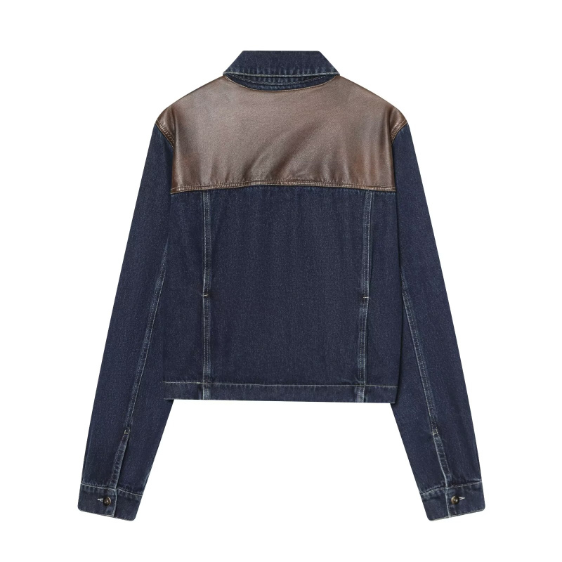 Completo Donna ETJ: Giacca in  - Leather Work Jacket recensione e prezzo