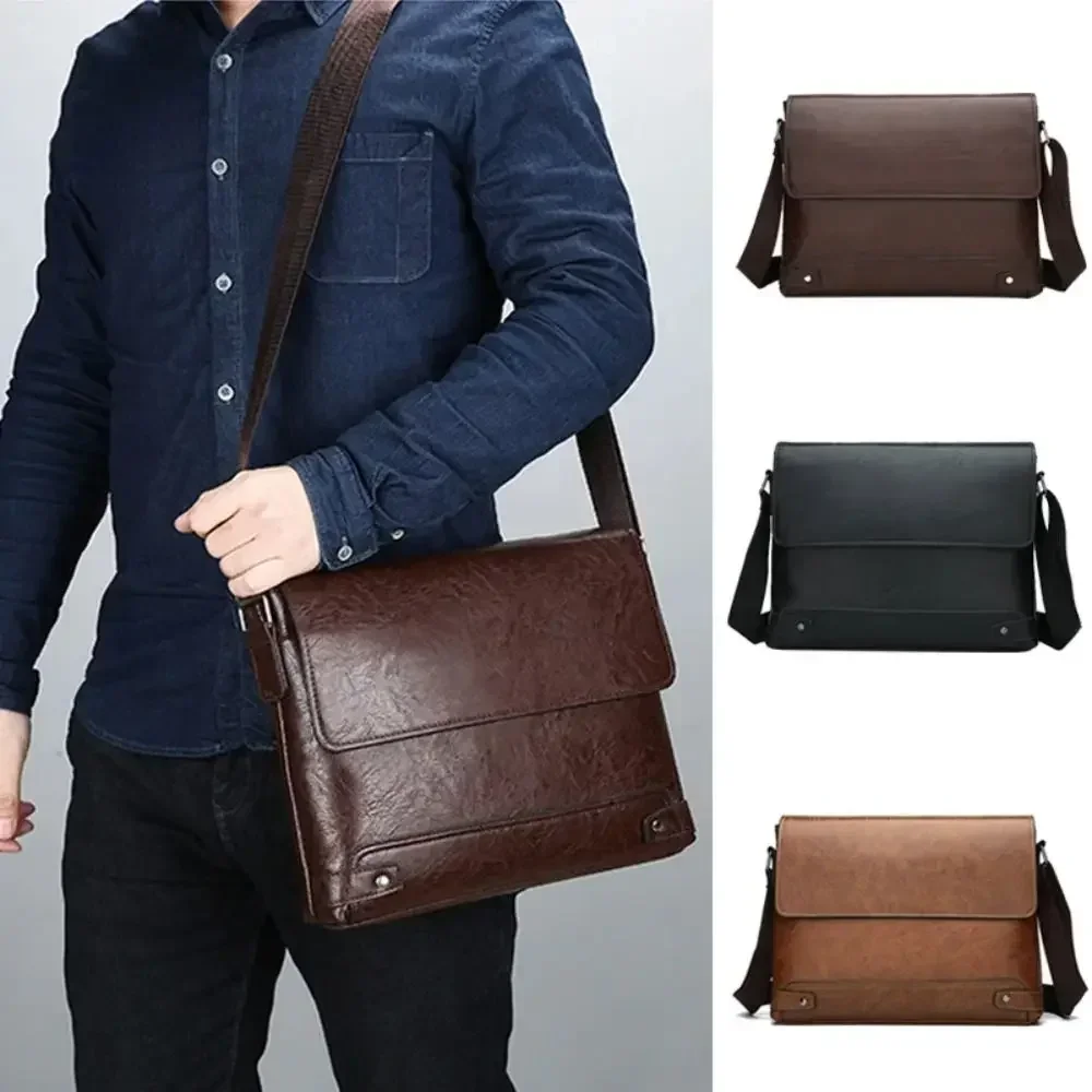 Valigetta da uomo in pelle PU  - Leather Work Laptop Bag recensione e prezzo