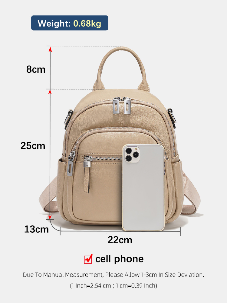 Zency Zaino piccolo in vera pe - Leatherwork Designs recensione e prezzo