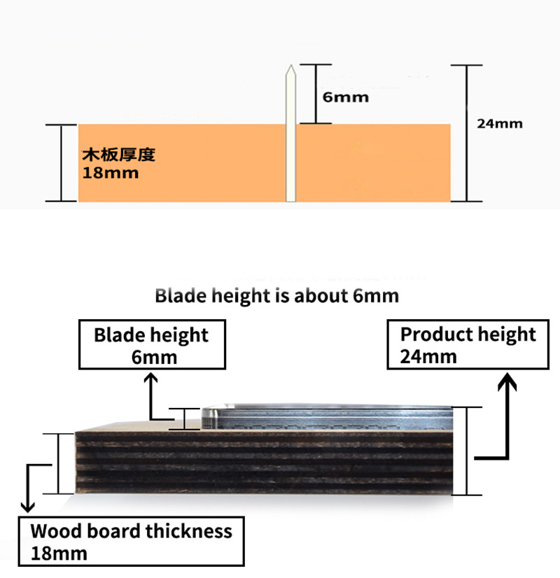 New Japan Steel Blade in legno - Leathercraft Japan recensione e prezzo