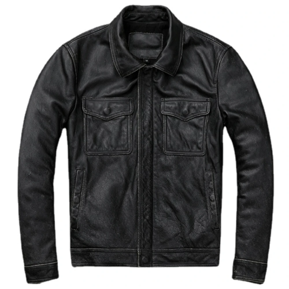 Giacca Vintage in vera pelle m - Leather Work Jacket recensione e prezzo