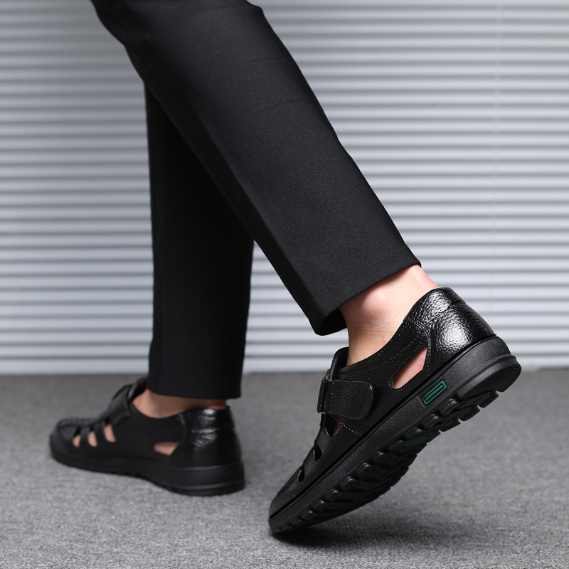 Sandali in pelle da uomo scava - Leather Work Outfit recensione e prezzo