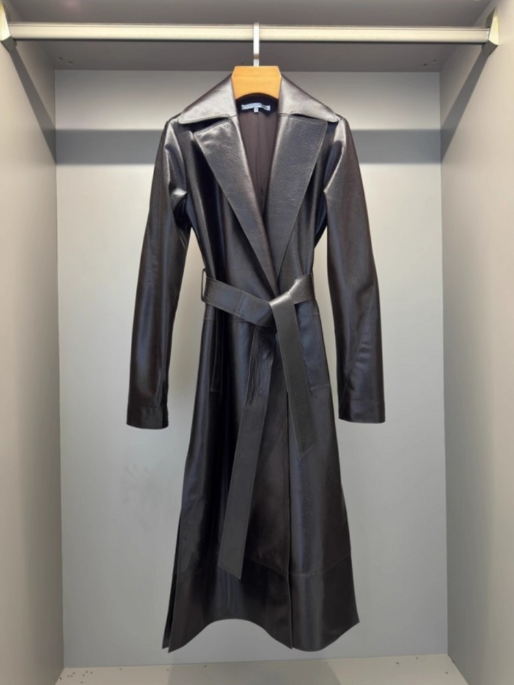 Trench da donna lungo da lavor - Leather Works Belt recensione e prezzo