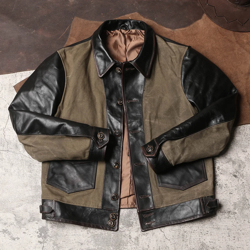 CC Shop Best.Plus size giacca  - Leather Work Jacket recensione e prezzo