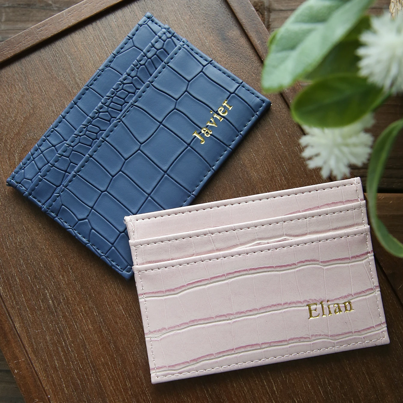 1 Pezzo Porta Carte Personaliz - Leatherwork Embossing recensione e prezzo