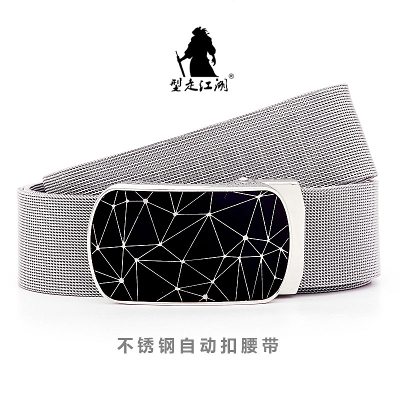 Cintura da uomo in pelle con f - Leather Works Belt recensione e prezzo