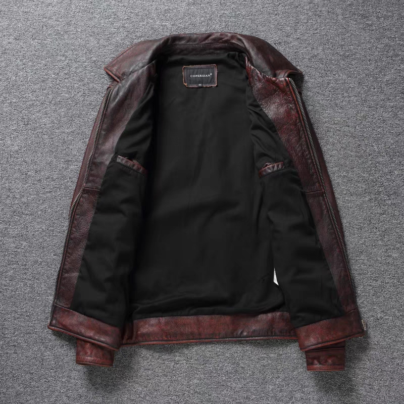 Giacca da moto in pelle di vac - Leather Work Jacket recensione e prezzo