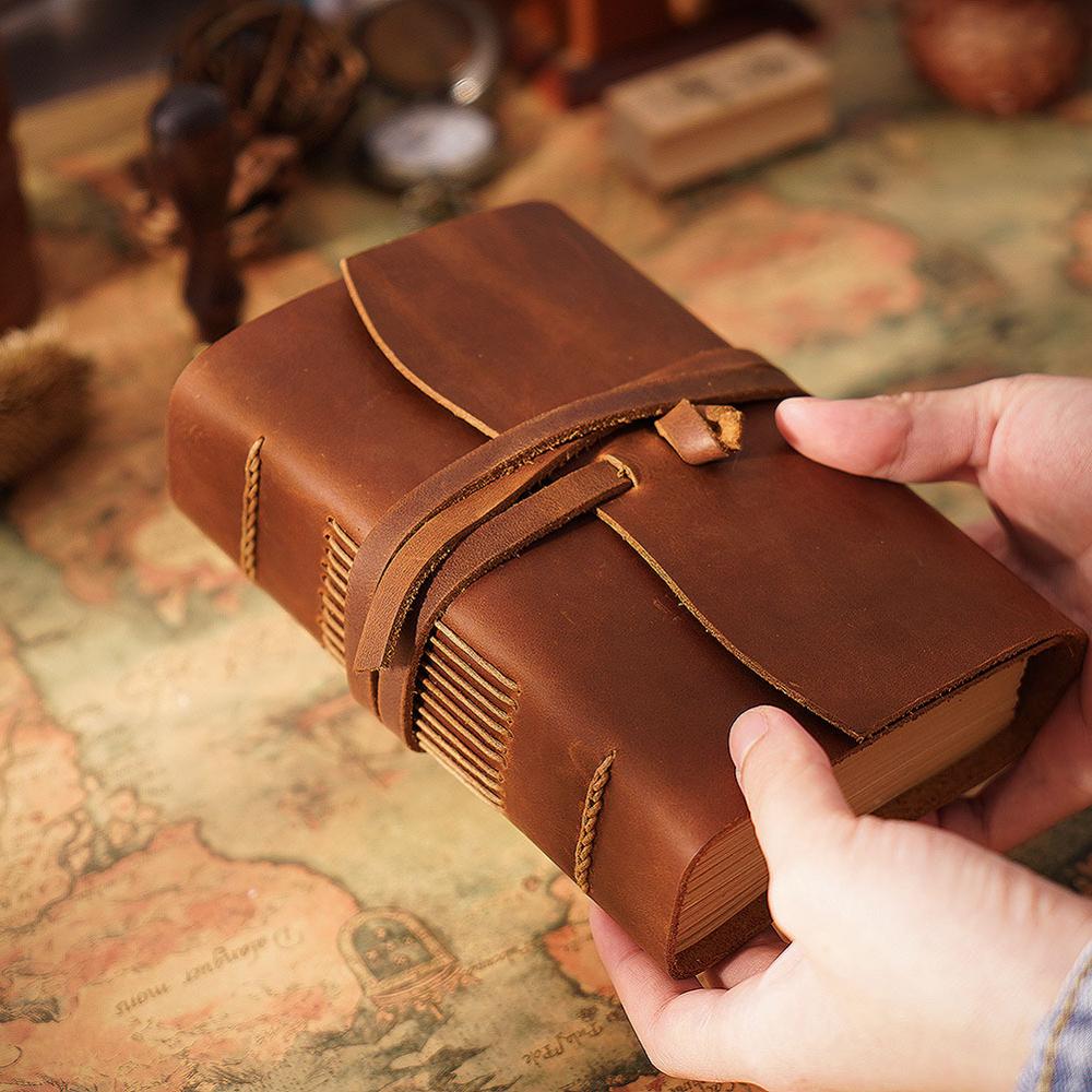 Quaderno in pelle fatto a mano - Leather Work Notebook recensione e prezzo