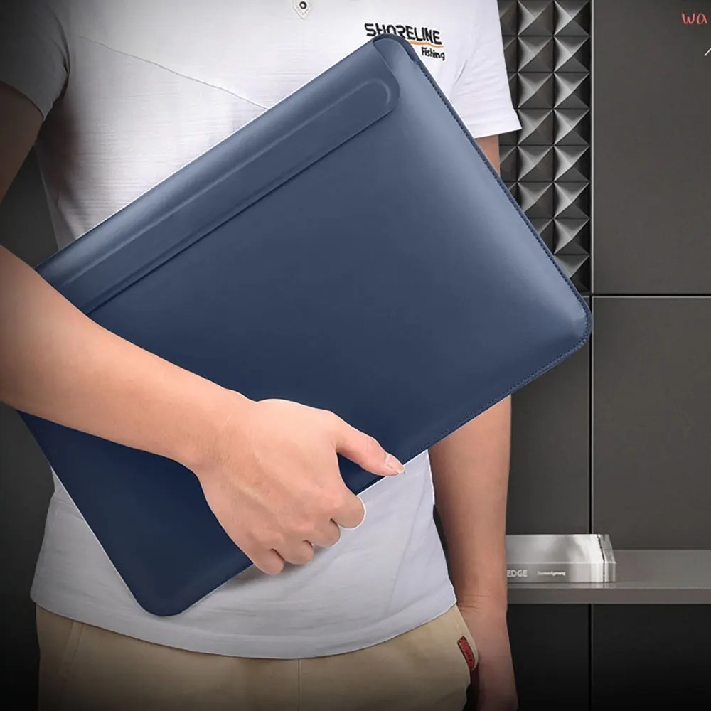 Nuova Custodia per Laptop in P - Leather Work Laptop Bag recensione e prezzo