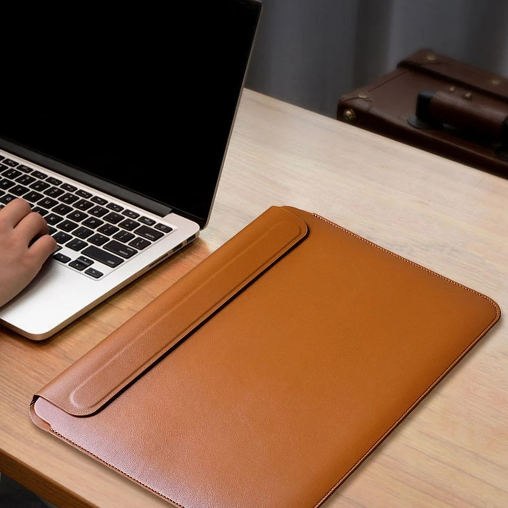 Nuova Custodia per Laptop in P - Leather Work Laptop Bag recensione e prezzo